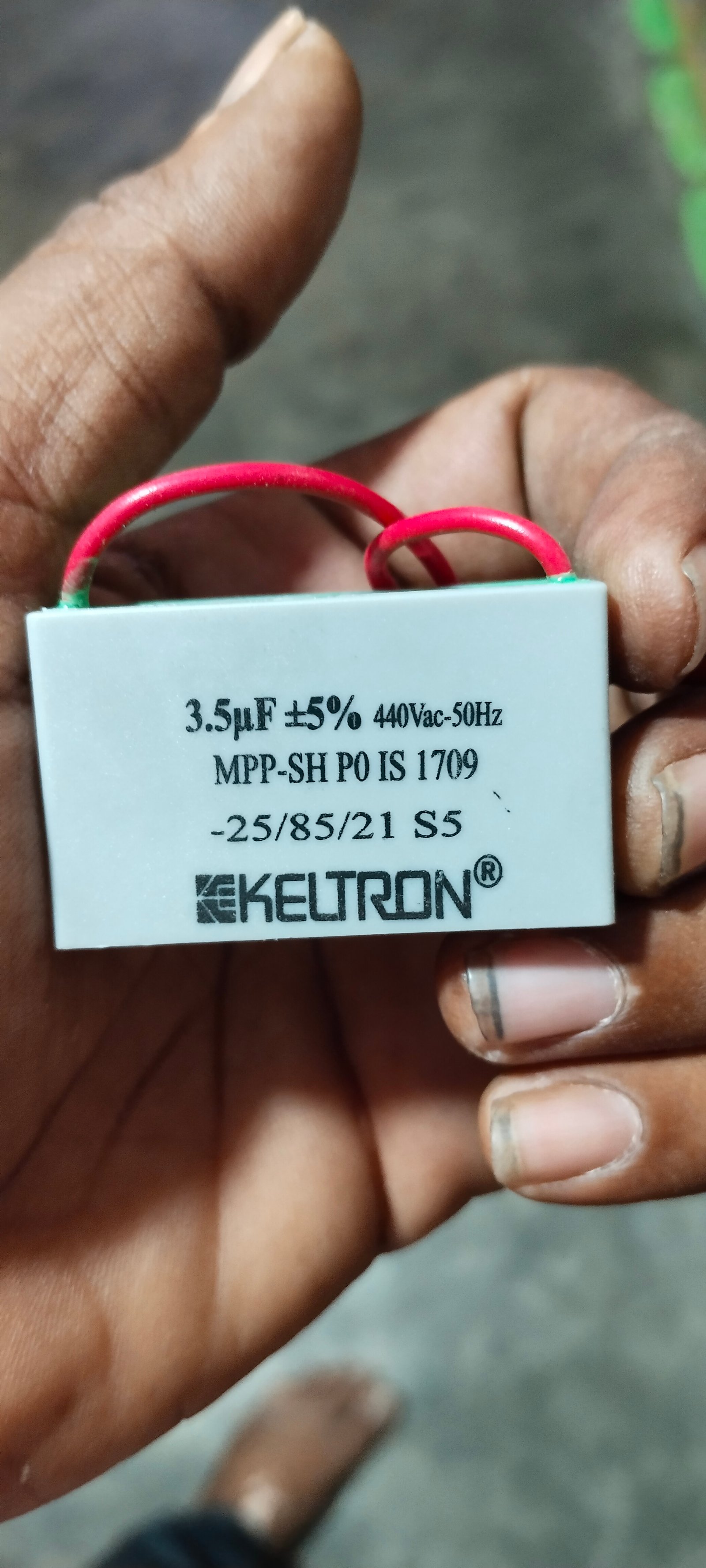 Keltron 3.5 mfd condenser