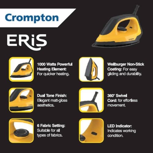 Crompton eris iron box